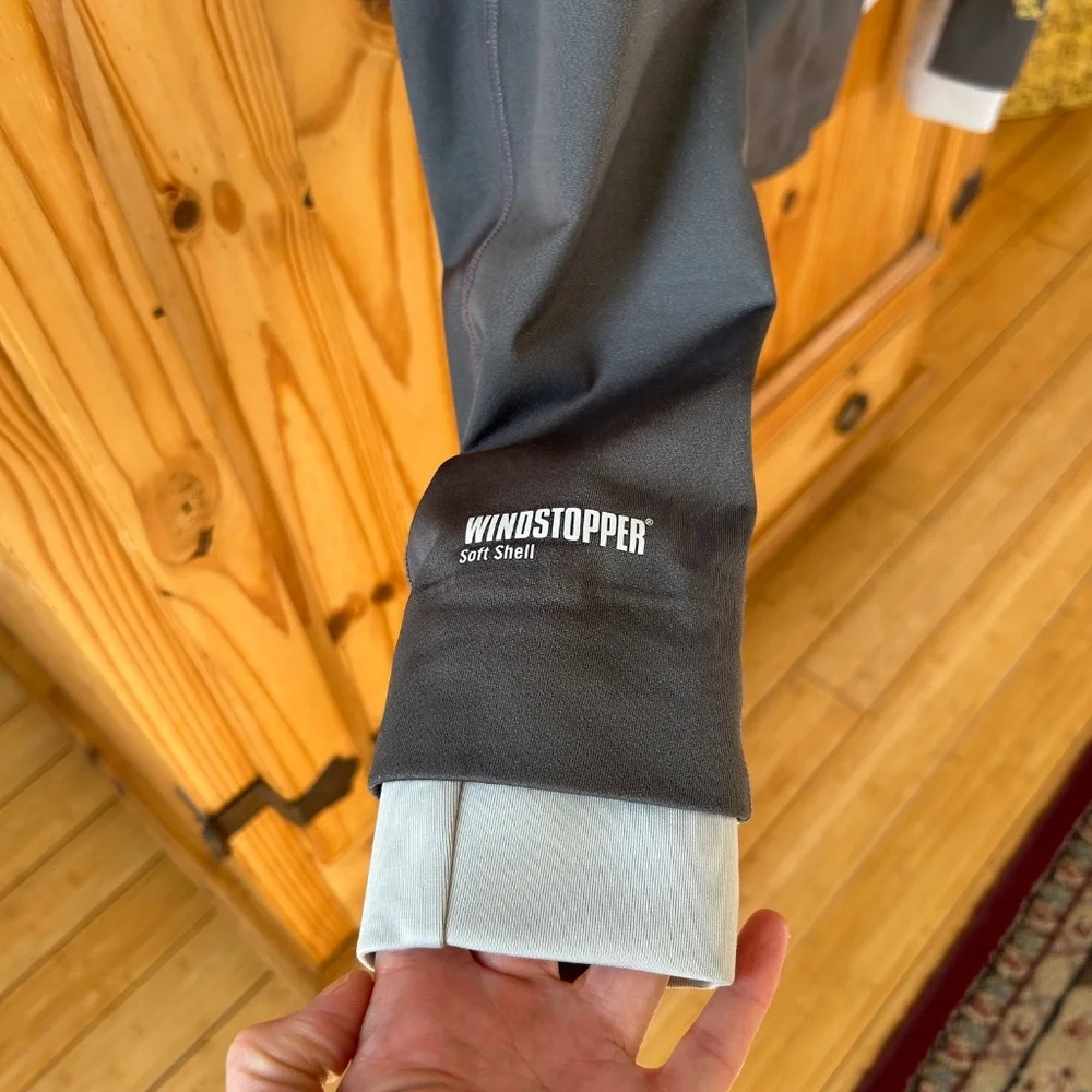 Mountain Hardware Jacket Windstopper Soft Shell Gray Women's‎ Large